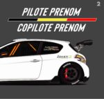 Stickers Pilote/Copilote – Image 3