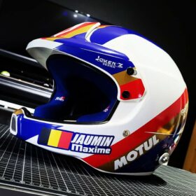 Déco de casque Semi personnalisée - Modèle 3