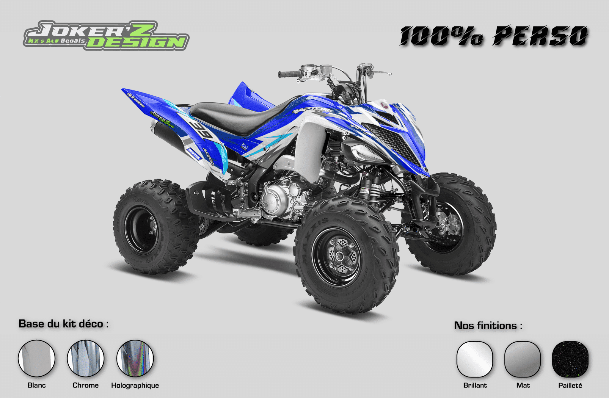 ATV-100%perso Kit déco quad- 100% personnalisé – Image 1