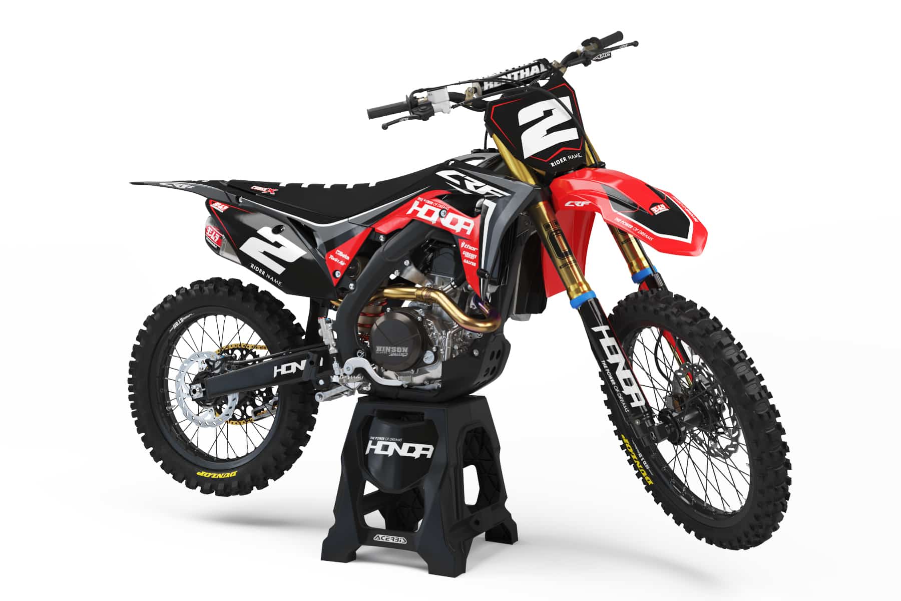 CRF_Light_Red1 Kit déco - Honda - Light Red – Image 1