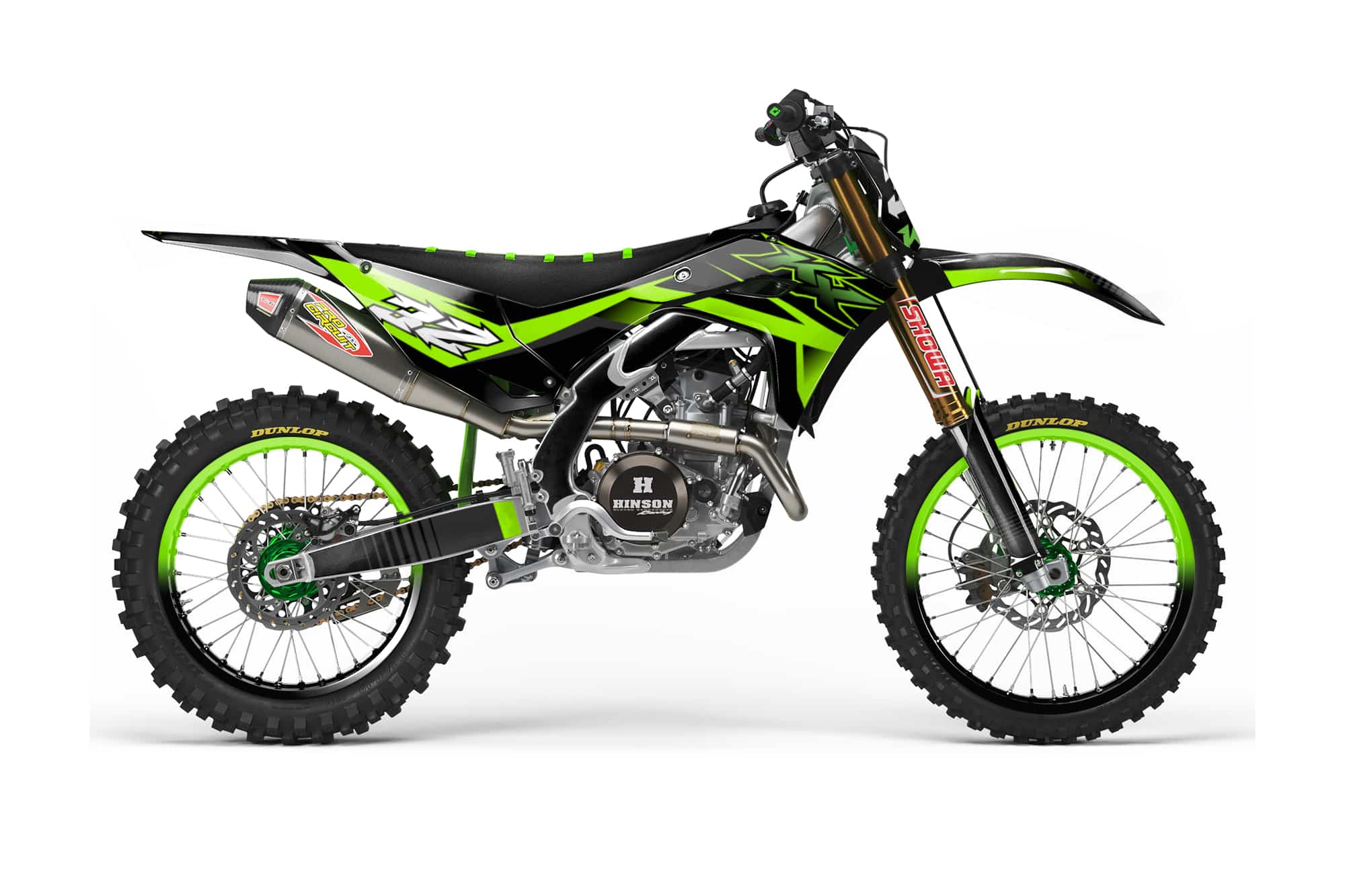 Kx-Green Kit déco - Kawasaki - Green – Image 1