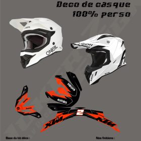 Kit déco 100% personnalisé - Casque / Helmet
