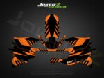 Déco de casque Semi personnalisée - Modèle 6 – Image 2